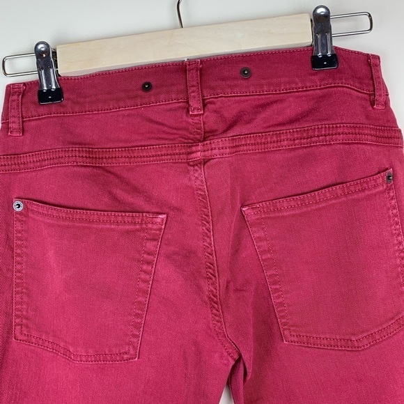 See By Chloe Burgundy Skinny Jeans Size 26 - Picture 4 of 8